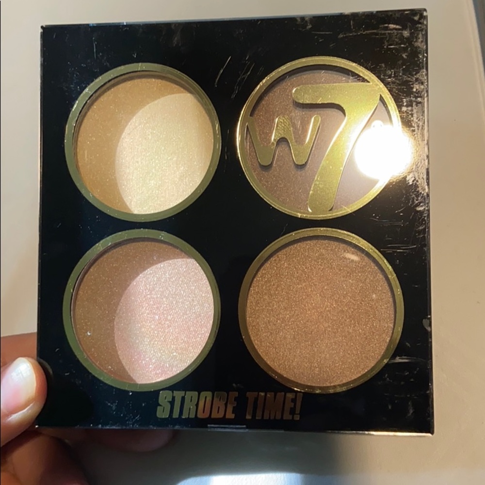 beautiful highlighted/blush !
